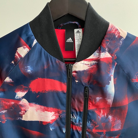 Adidas Flower Bomber Jacket - Picture 3 of 4